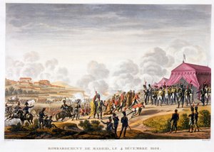对西班牙马德里的轰炸，1808年12月4日