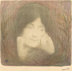 法兰西喜剧院的莫雷诺女士，1897年。 作者 埃德蒙·弗朗索瓦·阿曼·让
