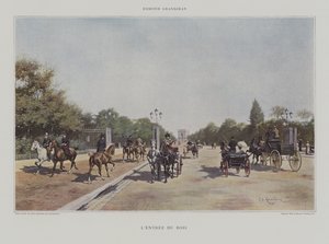 Lentree du Bois（Bois de Boulogne入口）