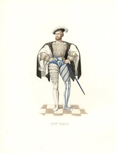 洛林的克劳德，第一任吉斯公爵（1496-1550）。 作者 Edmond Lechevallier-Chevignard