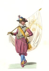 一支骑兵连的门神 作者 Edmond Lechevallier-Chevignard