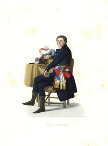 Guillemardet，法兰西共和国大使，法国 作者 Edmond Lechevallier-Chevignard