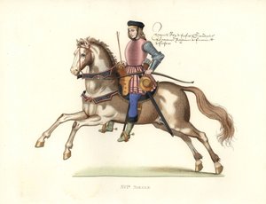 苏格兰国王詹姆斯四世(1473-1513) 作者 Edmond Lechevallier-Chevignard