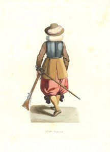 来自法国佛兰德斯的火枪手 作者 Edmond Lechevallier-Chevignard