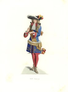 皇家军官，法国 作者 Edmond Lechevallier-Chevignard