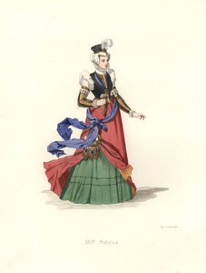 瑞士女士 作者 Edmond Lechevallier-Chevignard