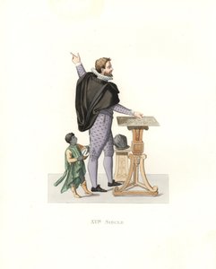 威尼斯人的服装 作者 Edmond Lechevallier-Chevignard