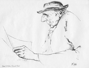 塞西尔·塞西尔子爵，英国政治家，1935年 作者 埃德蒙·泽维尔·卡普（Edmond Xavier Kapp）