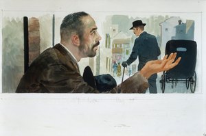 伦巴第小维德，来自《心》，作者：埃德蒙多·德·阿米西斯，绘画 作者 埃德蒙多·德·阿米西斯