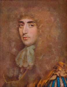 詹姆斯·奥克森登爵士肖像，第2 Bart。，1643-1708，c1670，1920。 作者 埃德蒙·阿什菲尔德