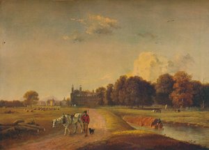 伊顿（Eton），c1822 作者 埃德蒙·布里斯托（Edmund Bristow）