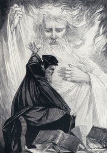 歌德的浮士德的插图 作者 埃德蒙·布鲁宁