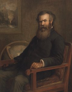 约翰-韦斯利-鲍威尔，1889年。 作者 埃德蒙·克拉伦斯刀