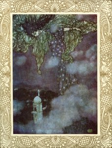 奥玛尔-海亚姆的《鲁拜耶特》（Rubaiyat of Omar Khayyam），埃德蒙-杜拉克（Edmund Dulac）配图 作者 埃德蒙·杜拉克（Edmund Dulac）