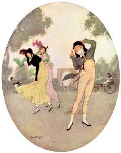 您如何看待Young Rouselle，c1915年。 作者 埃德蒙·杜拉克（Edmund Dulac）