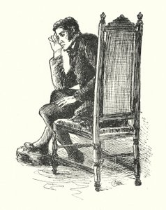 Illustration for Jane Eyre by Charlotte Bronte (litho)