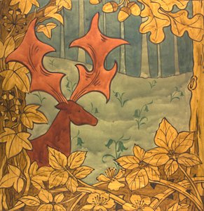第 465 号君主，约 1895 年（纸面水粉画）