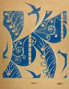 绷，约 1930 年（纸上水粉画）