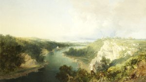 克利夫顿唐（Clifton Down）的雅芳（Avon）和塞文（Severn） 作者 埃德蒙·约翰·尼曼
