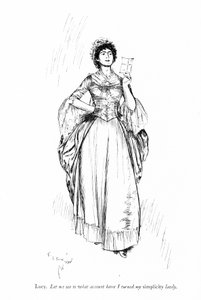 Sheridan 的 The Rivals 插图（版画） 作者 埃德蒙·约瑟夫（后）沙利文
