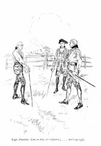 Sheridan 的 The Rivals 插图（版画）