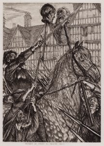The Second Part of King Henry IV, Act IV, Sc 7 (litho) 作者 埃德蒙·约瑟夫·沙利文
