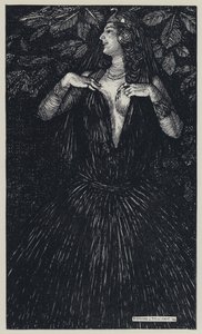 丁尼生，公平女性和其他诗歌的插图 作者 沙利文之后的埃德蒙·约瑟夫