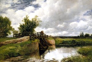 1891年乌斯的黑桥 作者 埃德蒙·莫里森·温佩里斯