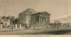 罗马斗兽场，摄政公园，伦敦 作者 埃德蒙·托马斯·帕里斯（Edmund Thomas Parris）