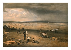1855年7月9日，第3师营。