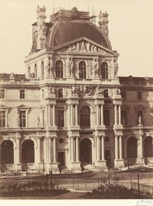 卢浮宫景观，1855-1857 年（照片） 作者 爱德华·丹尼斯·巴尔杜斯