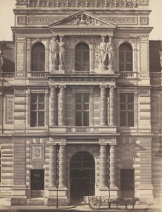 卢浮宫帝国图书馆，1856-1857。 作者 爱德华·巴尔杜斯（Edouard Baldus）