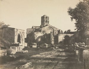Saint-Honorat，PrésdArles，1853年。 作者 爱德华·巴尔杜斯（Edouard Baldus）