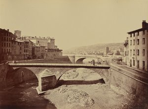 维埃纳省圣科隆布 作者 爱德华·巴尔杜斯（Edouard Baldus）