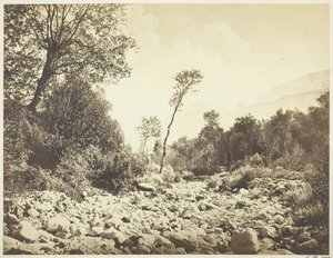 Voreppe Dauphine，约1855年。 作者 爱德华·巴尔杜斯（Edouard Baldus）