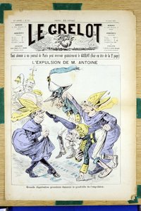 Le Grelot》的封面，第835号，《彩色讽刺》。