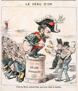 Le Grelot》封面，第889号，《彩色讽刺》。