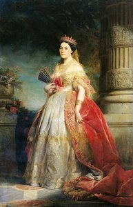Mathilde Laetitia Wilhelmine Bonaparte（1820-1904）1861（布面油画）