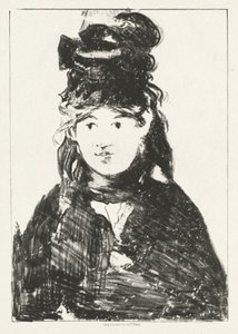 Berthe Morisot 作者 爱德华·马奈