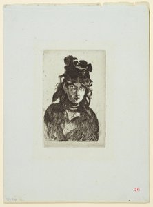 贝特·莫里索（Berthe Morisot） 作者 爱德华·马奈