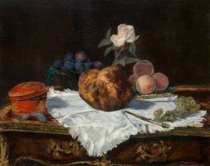 奶油蛋卷。 1870年 作者 爱德华·马奈