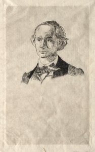 Charles Baudelaire 作者 爱德华·马奈