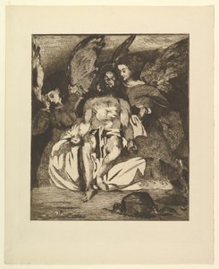死天使与天使，1866-67年。 作者 爱德华·马奈
