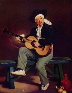 法语: Le Chanteur espagnol 西班牙歌手 作者 爱德华·马奈