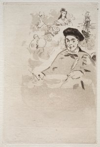 Theodore de Banville发行的《 Les Ballades》的前作。 作者 爱德华·马奈