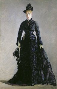 La Parisienne - Manet, Edouard (1832-1883) - 1875 - 布面油画 - 192x125 - 斯德哥尔摩国家博物馆 作者 爱德华·马奈