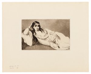 Odalisque 作者 爱德华·马奈