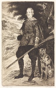 腓力四世，1862年。 作者 爱德华·马奈