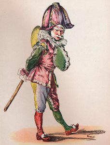 庞克，1874-1876年，1946年 作者 爱德华·马奈