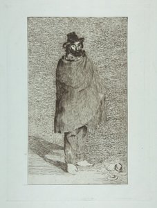 哲学家Le Philosophe，1865-66年。 作者 爱德华·马奈